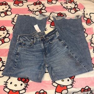 American Eagle Outfitters High Rise Blue Jeans